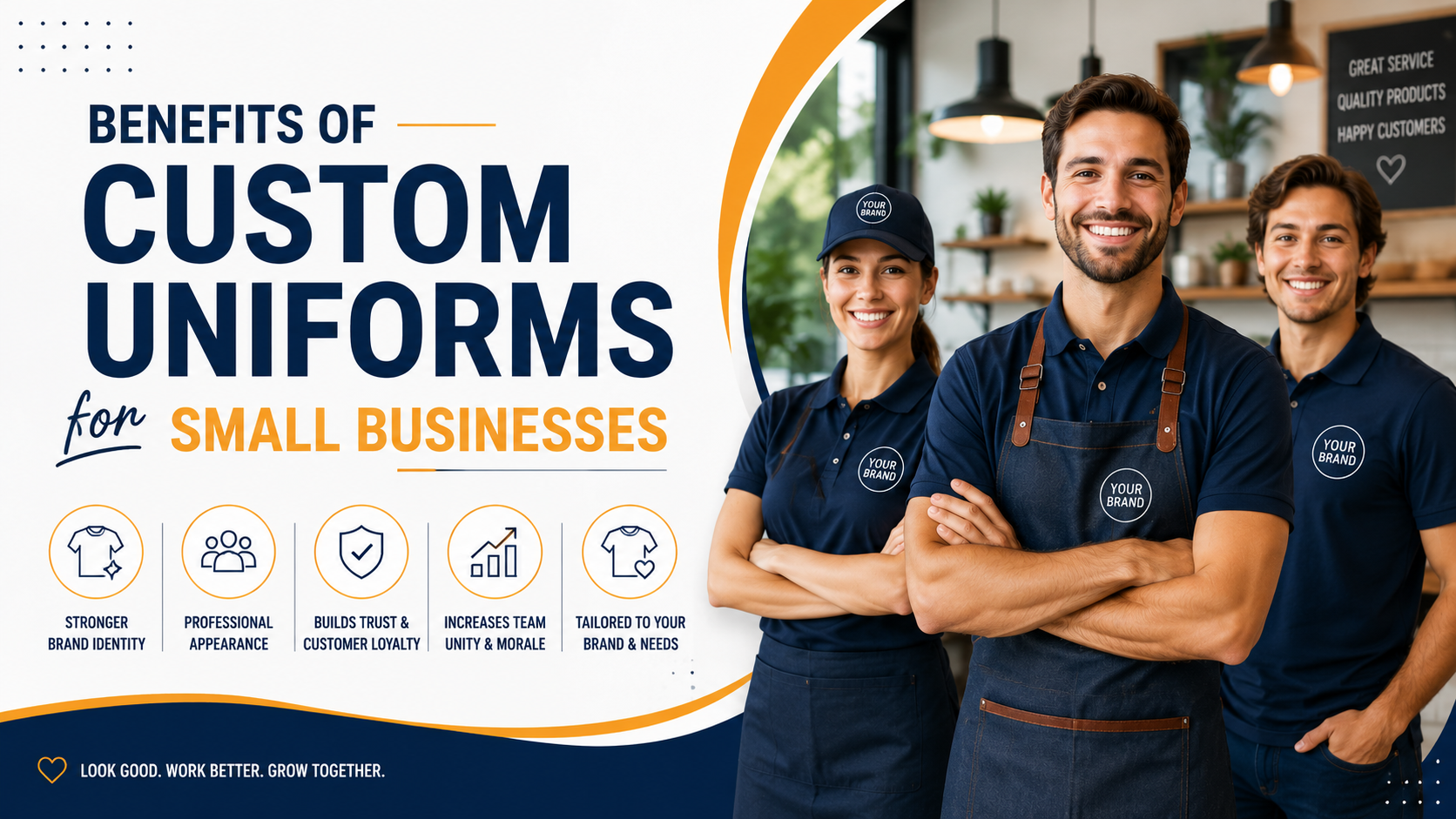 Benefits of Custom Uniforms for Small Businesses